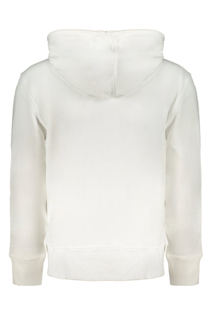 CALVIN KLEIN Felpa Con Zip Uomo - Bianco