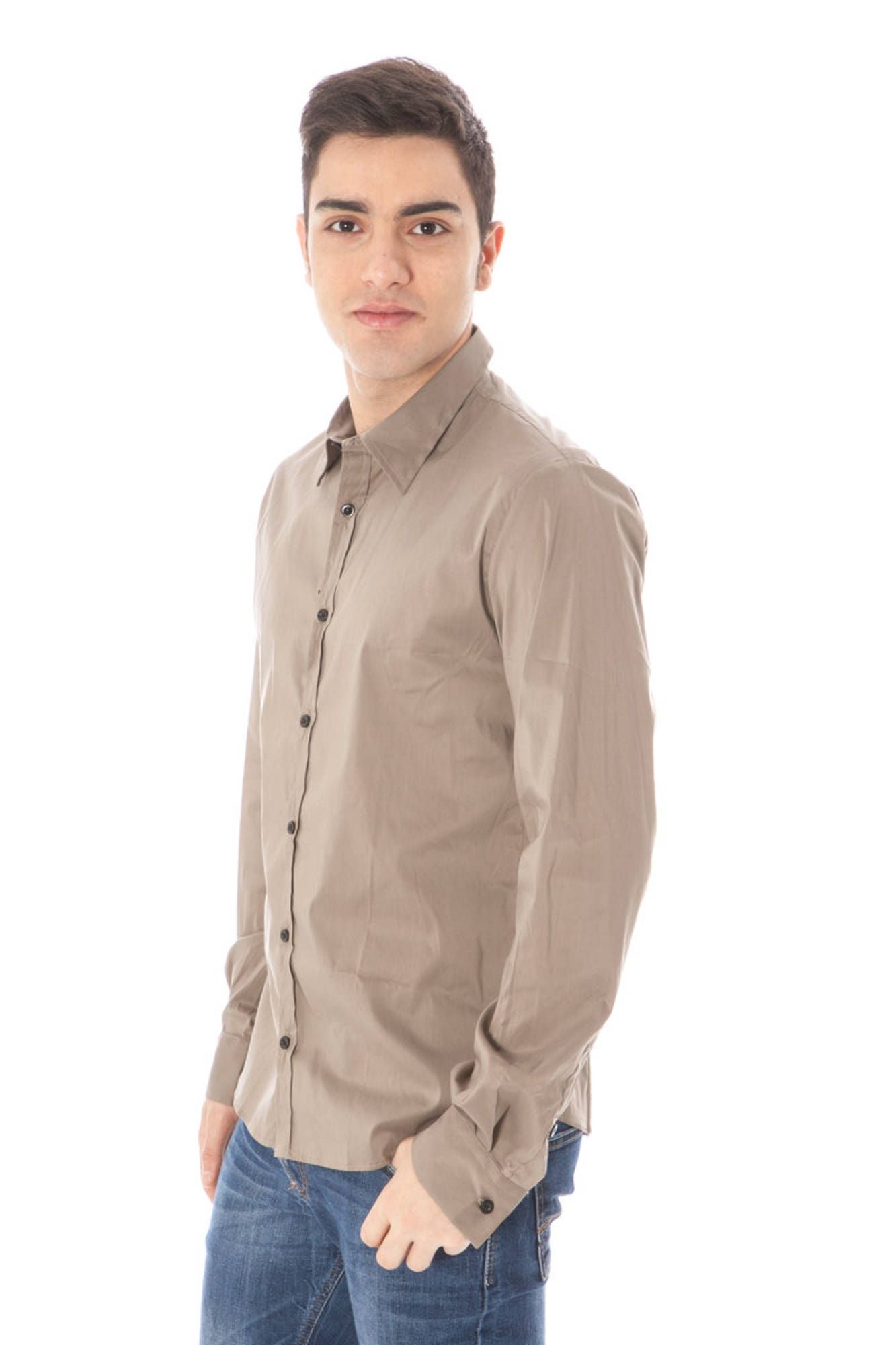 COSTUME NATIONAL Camicia Maniche Lunghe Uomo - Verde