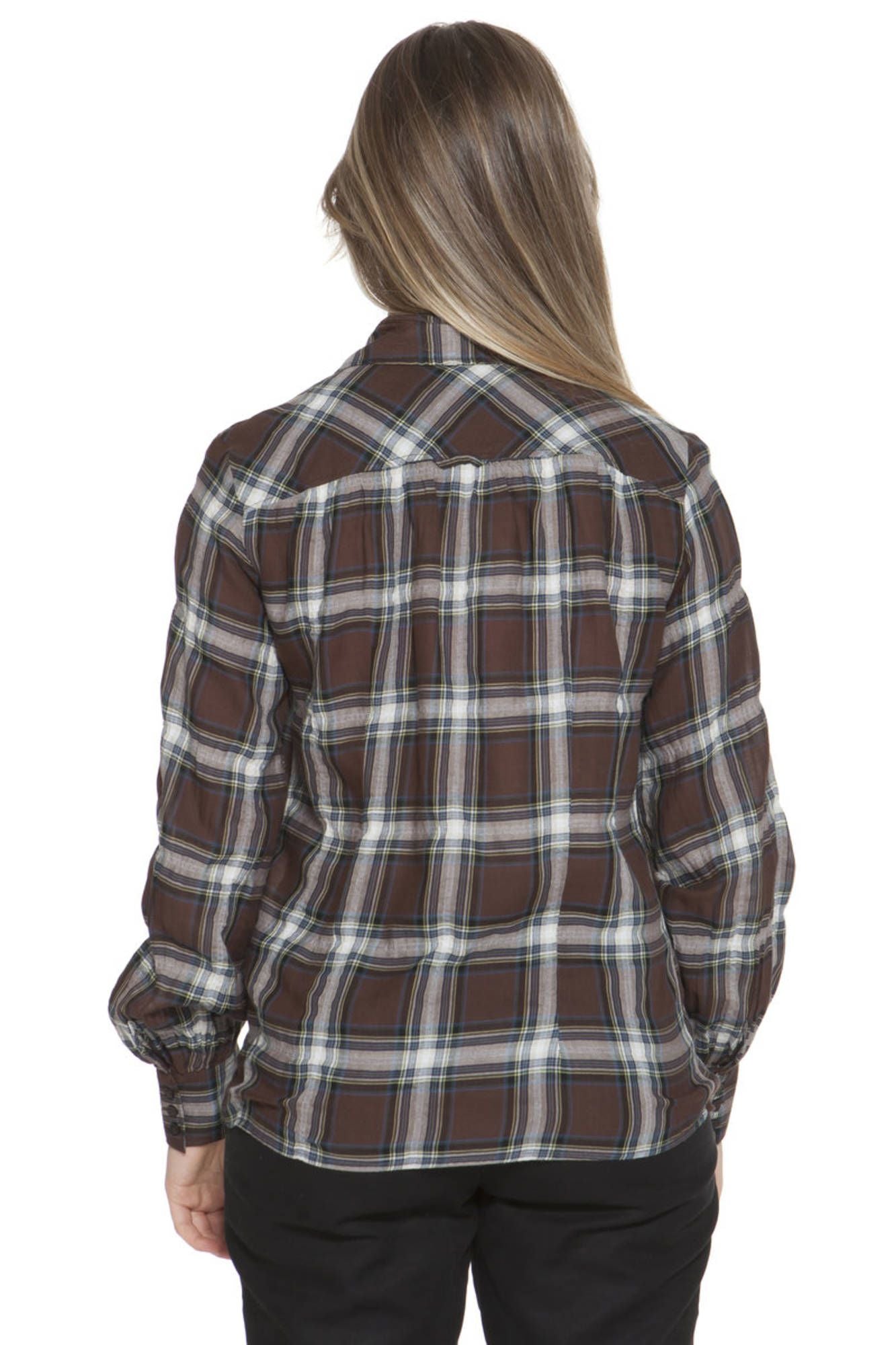GANT Camicia Maniche Lunghe Donna - Marrone