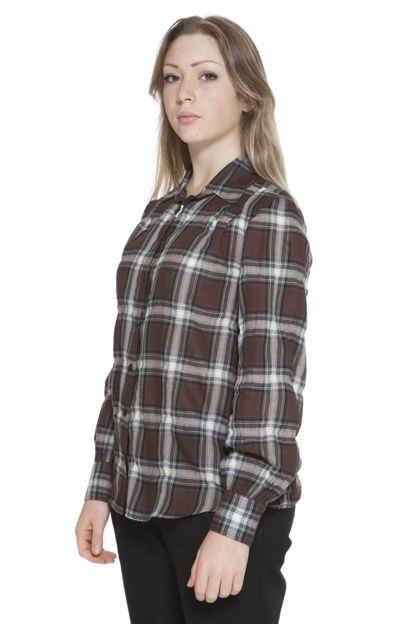 GANT Camicia Maniche Lunghe Donna - Marrone