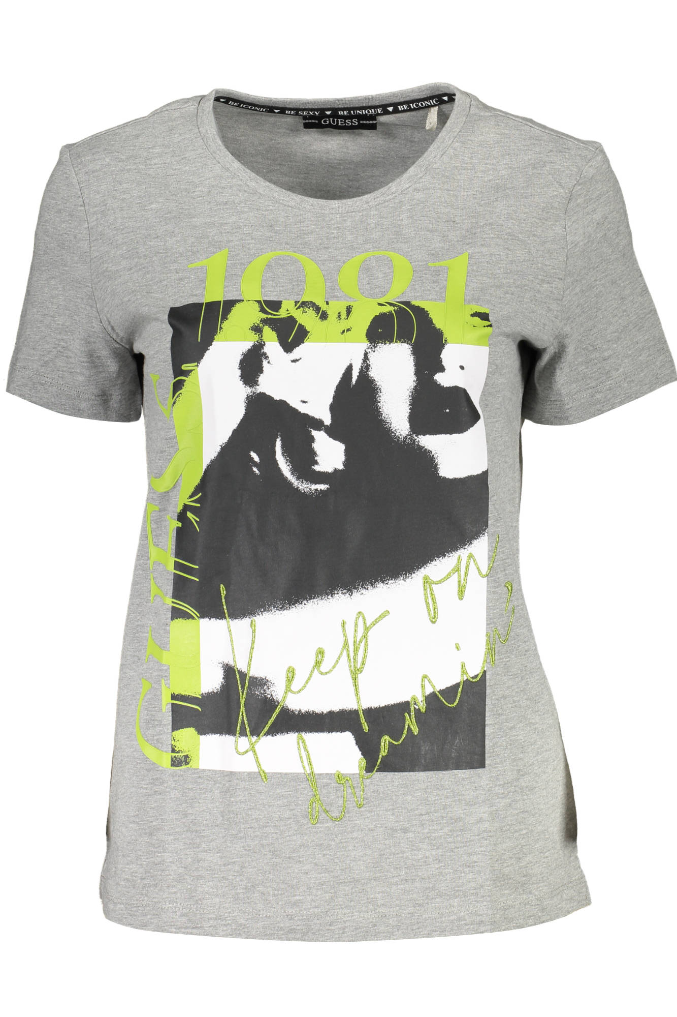 GUESS JEANS T Shirt Maniche Corte Donna