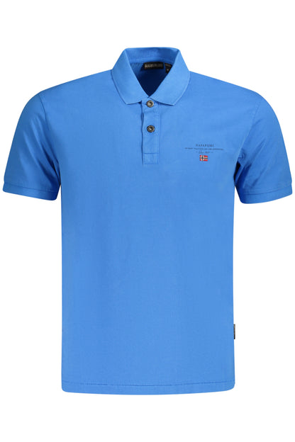 NAPAPIJRI Polo Maniche Corte Uomo - Blu