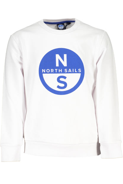 NORTH SAILS Felpa Senza Zip Bambino - Bianco