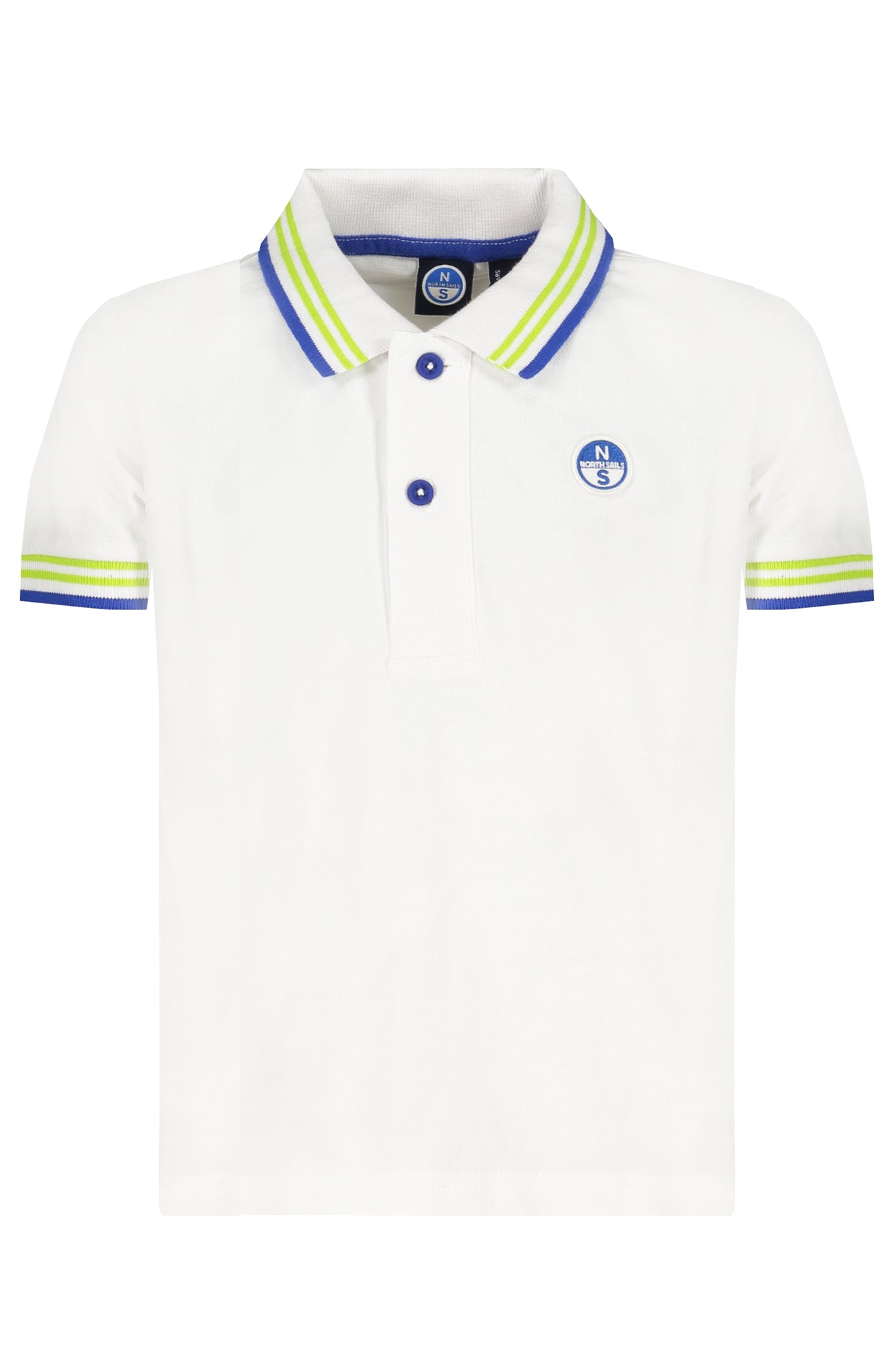NORTH SAILS Polo Maniche Corte Bambino - Bianco
