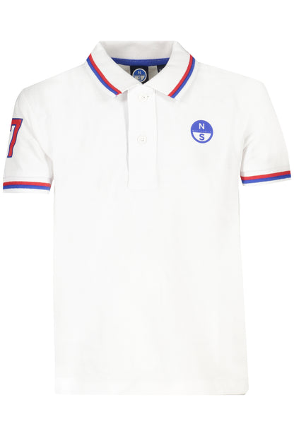 NORTH SAILS Polo Maniche Corte Bambino - Bianco