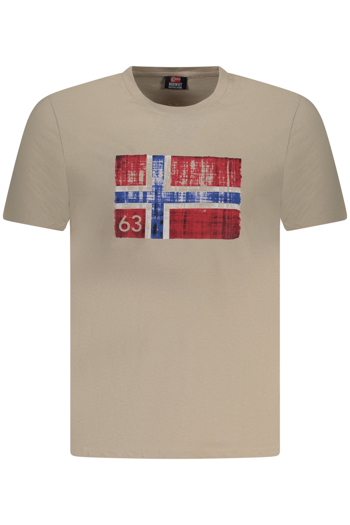 NORWAY 1963 Norway T Shirt Maniche Corte Uomo - Beige