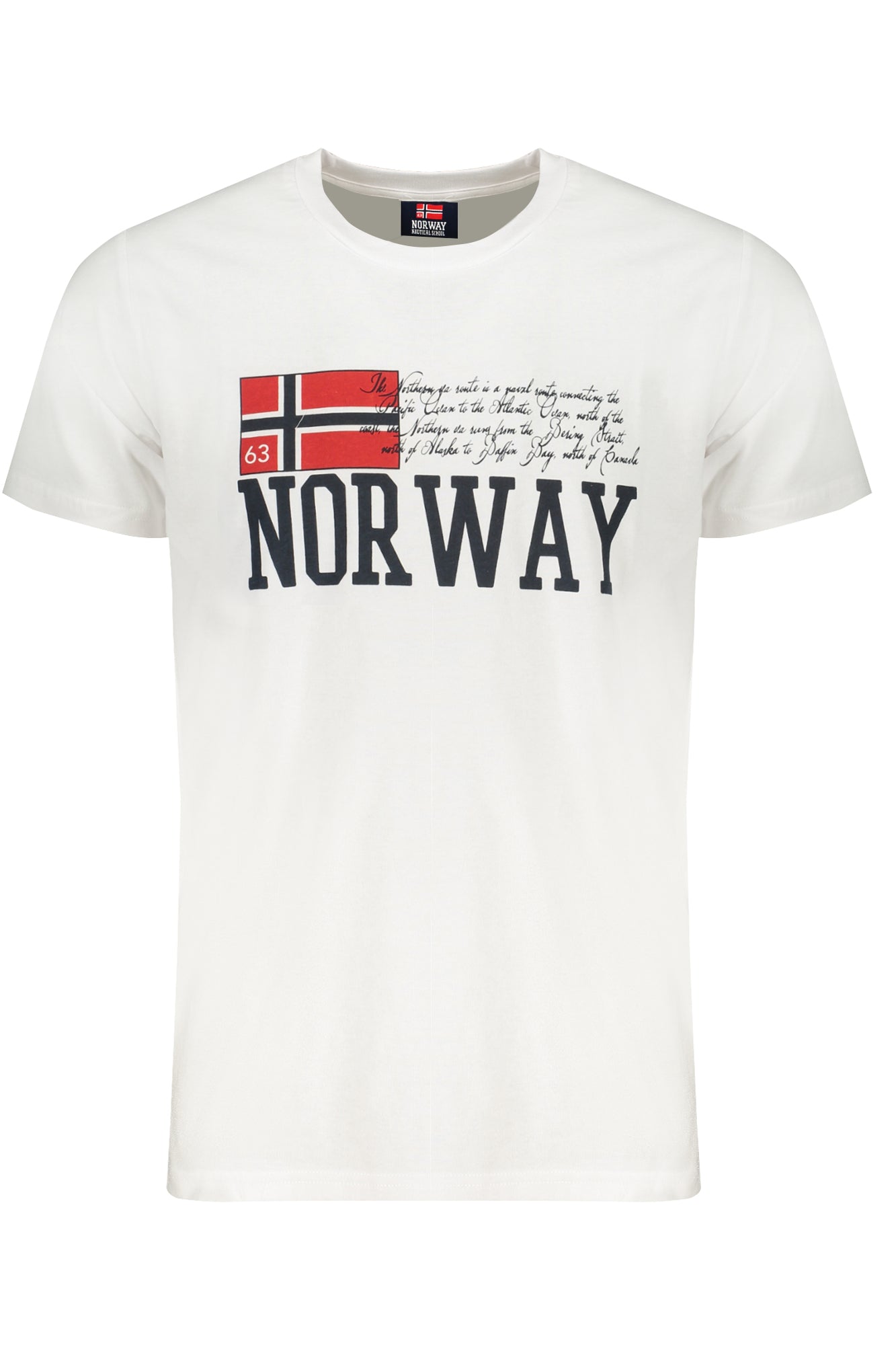 NORWAY 1963 Norway T Shirt Maniche Corte Uomo - Bianco