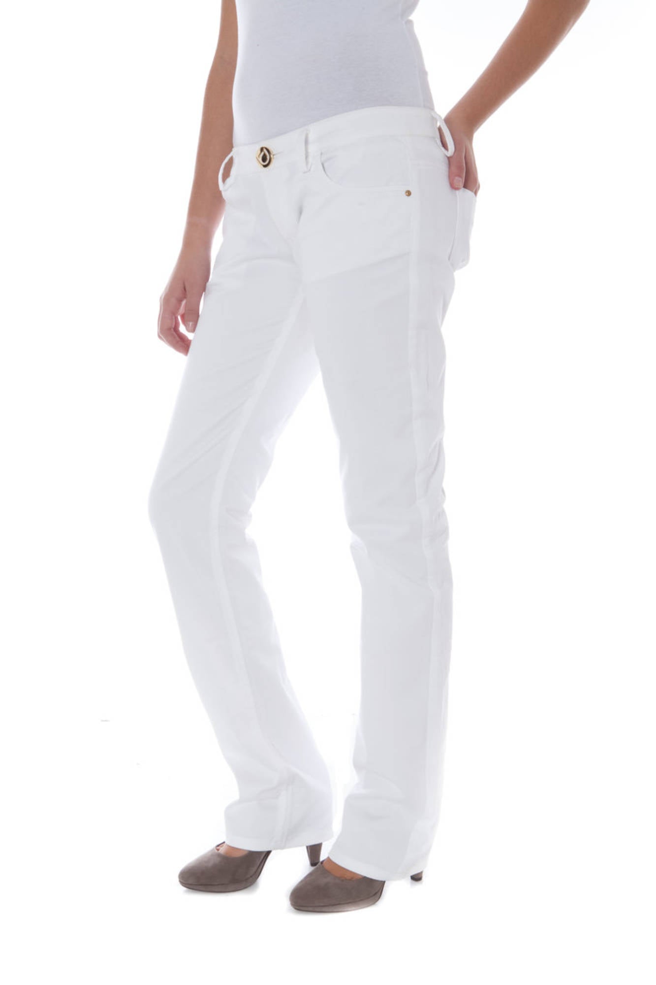PHARD Pantalone Donna - Bianco