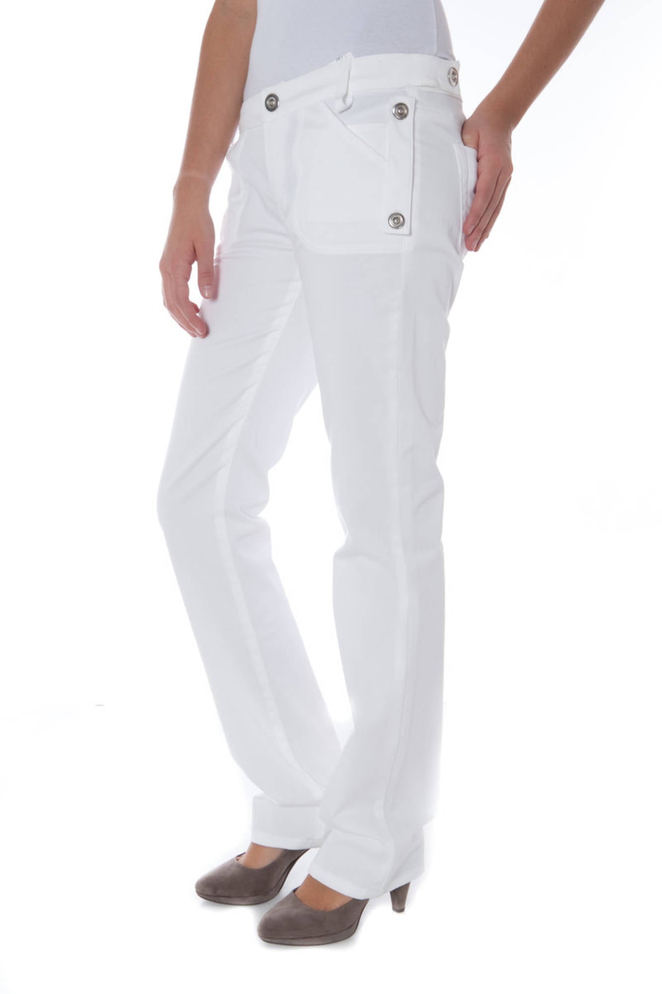 PHARD Pantalone Donna - Bianco