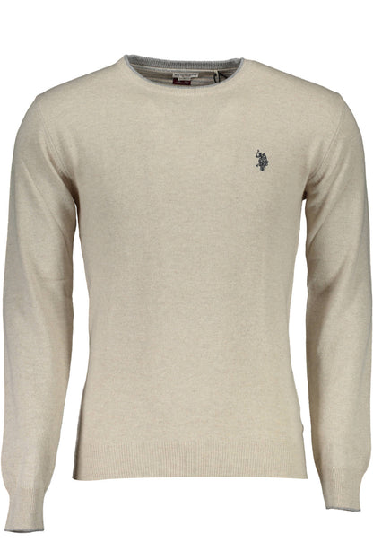 U.S. POLO Maglione Uomo - Beige