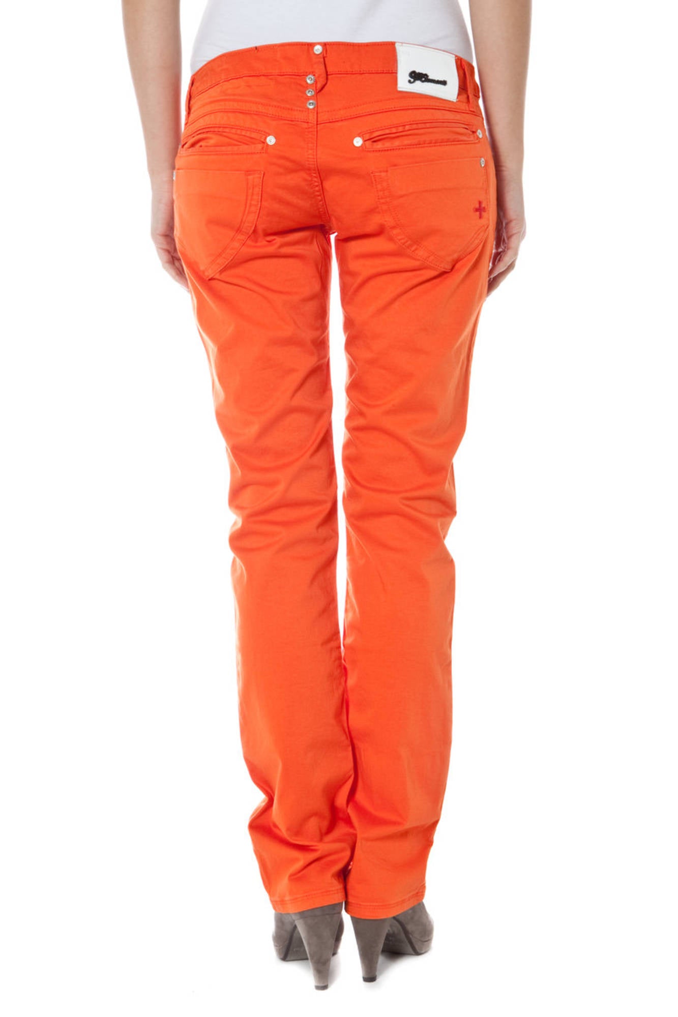 ZUELEMENTS Pantalone Donna - Arancione