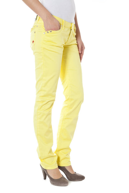 ZUELEMENTS Pantalone Donna - Giallo